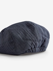 Navy Blue Flat Cap (0mths-2yrs) - Image 2 of 2