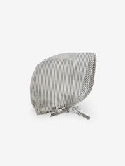 Blue Stripe Baby Bonnet (0-12mths) - Image 3 of 4