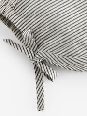 Blue Stripe Baby Bonnet (0-12mths) - Image 4 of 4