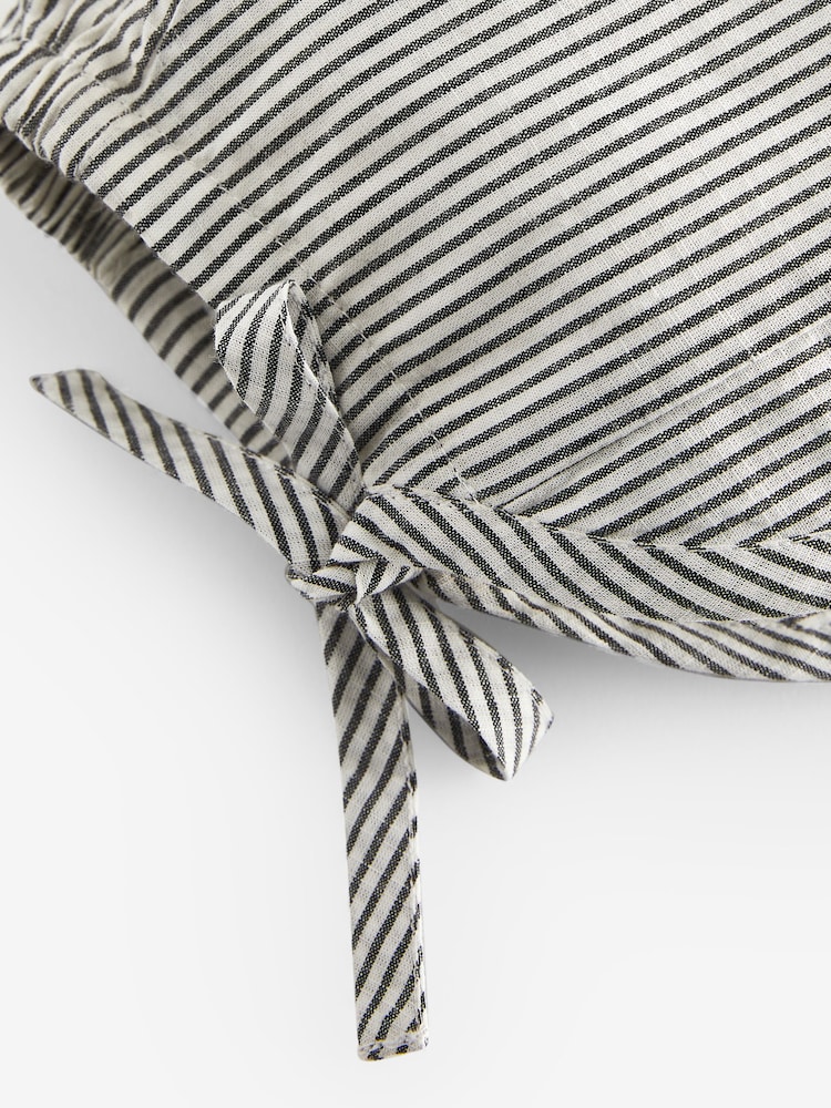 Blue Stripe Baby Bonnet (0-12mths) - Image 4 of 4