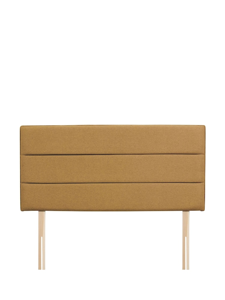 Sleepeezee Yellow Bluebell Headboard - Image 1 of 2