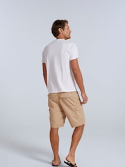 Animal Natural Camel Mens 100% Cotton Atlantis Cargo Shorts - Image 4 of 9