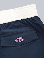 Animal Blue Dark Girls Nora Classic Boardshorts - Image 4 of 5