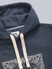 Animal Blue Womens Maya Organic Graphic Hoodie - Image 4 of 6