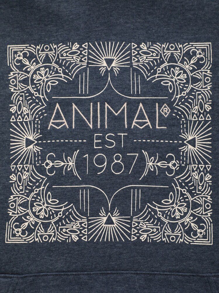 Animal Blue Womens Maya Organic Graphic Hoodie - Image 6 of 6 Animal Blue Womens Maya Organic Graphic Hoodie - Image 6 of 6