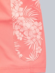 Animal Womens Pink Lenora Printed Boardshorts - Image 8 of 8