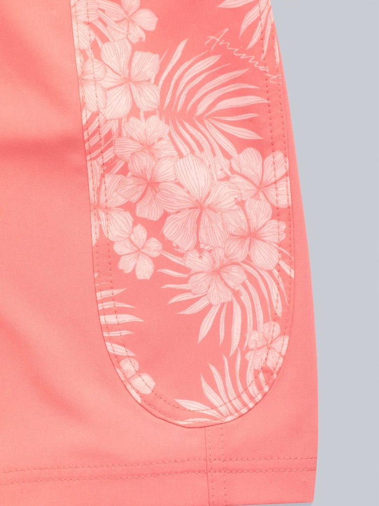 Animal Womens Pink Lenora Printed Boardshorts - Image 8 of 8