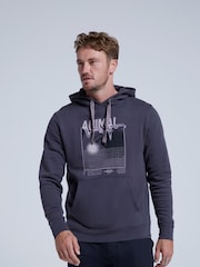 Animal Blue Mens River  Wavey Hoodie - Image 1 of 4