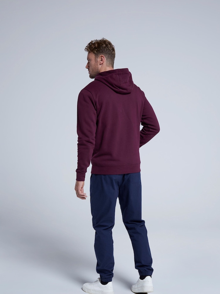 Animal Red Mens River Organic Printed Hoodie - Image 5 of 5