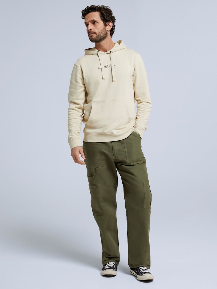 Animal Mens Cream River Organic Hoodie - Image 2 of 10