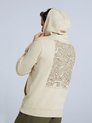 Animal Mens Cream River Organic Hoodie - Image 3 of 10