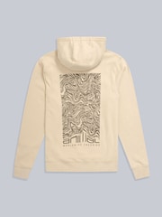 Animal Mens Cream River Organic Hoodie - Image 6 of 10
