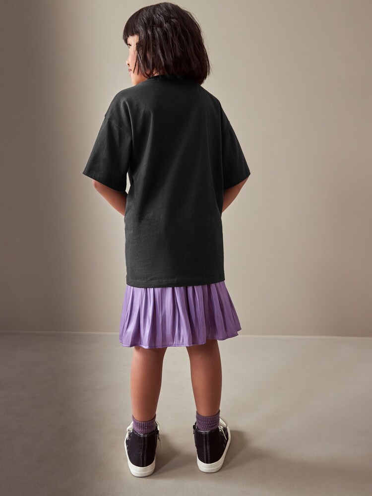 Black Rolling Stones Oversized T-Shirt (3-16yrs) - Image 2 of 6