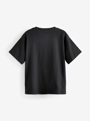 Black Rolling Stones Oversized T-Shirt (3-16yrs) - Image 5 of 6