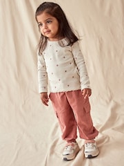 Pink Cargo Trousers Set (3mths-7yrs) - Image 1 of 7