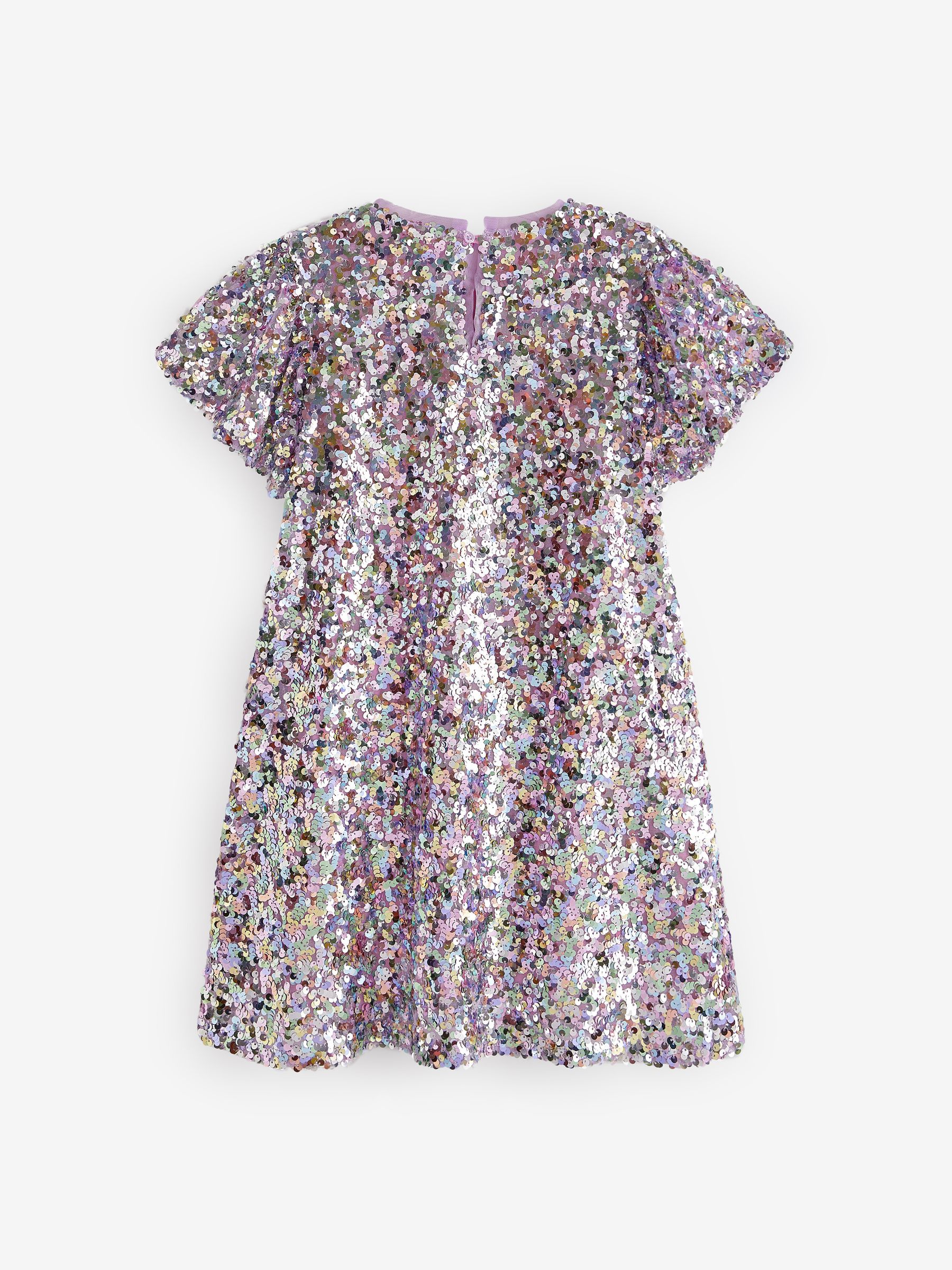 Rainbow sequin dress zara store
