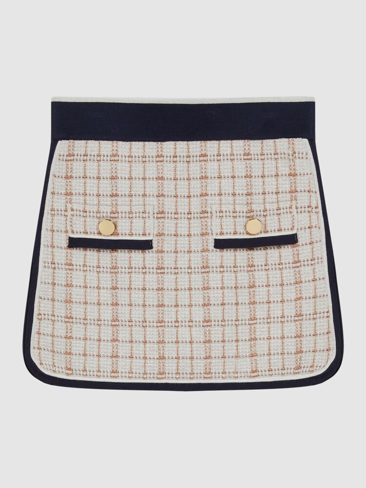 Reiss Pink Mimi Junior Twill Mini Skirt - Image 2 of 6 Reiss Pink Mimi Junior Twill Mini Skirt - Image 2 of 6