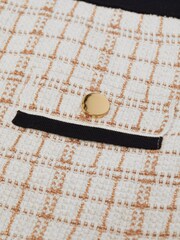 Reiss Pink Mimi Junior Twill Mini Skirt - Image 6 of 6