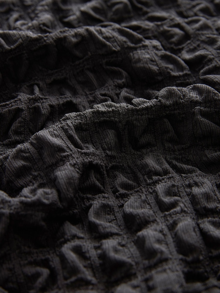 Black 3D Texture Dress (3-16yrs) - Image 7 of 7