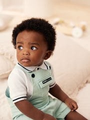 Baker by Ted Baker Polo and Dungaree Set - Image 4 of 11