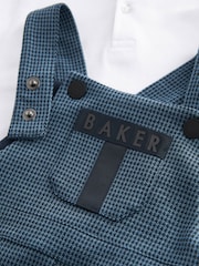 Baker by Ted Baker Navy Dunagree and Polo Set - Image 10 of 10