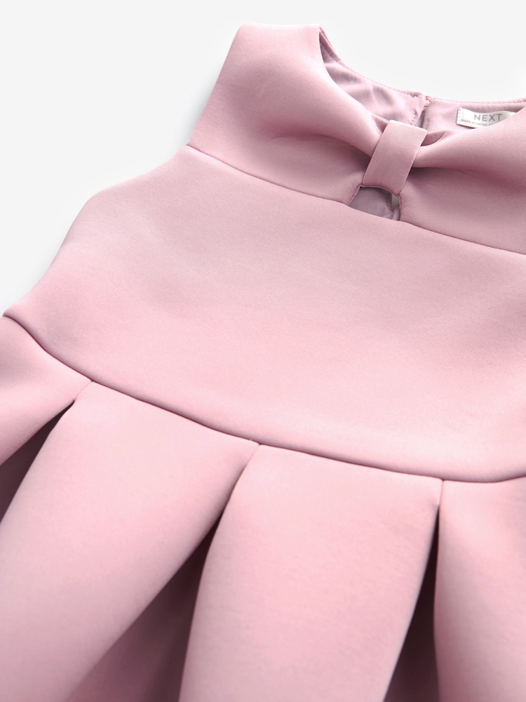 Pink 3D Bow Detail - فستان مناسبات (1.5-16 سنة) - Image 7 of 7