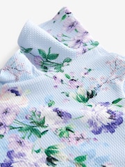 Blue Floral Print Ocassion Dress (1.5-16yrs) - Image 7 of 7