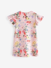 Pink Floral Print Ocassion Dress (1.5-16yrs) - Image 6 of 7
