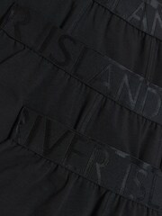 River Island Black Multipack of 4 RI Trunks - Image 4 of 4