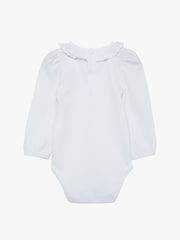 Боди белого цвета с вышивкой Trotters London Laura - Изображение 2 из 3