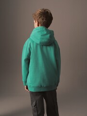 Teal Green Dinosaur Graphic Hoodie (3-16yrs) - Image 3 of 6