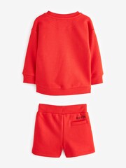 Baker by Ted Baker Red Nylon Sweatshirt and Short Set - Image 7 of 9