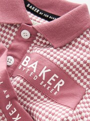 Baker by Ted Baker Textured Polo Shirt and Short Set - Image 16 of 17