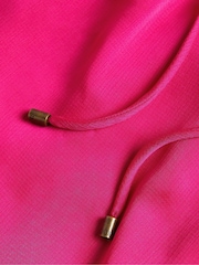Ted Baker Pink Elsieee Fluted Hem Mini Dress - Image 5 of 6
