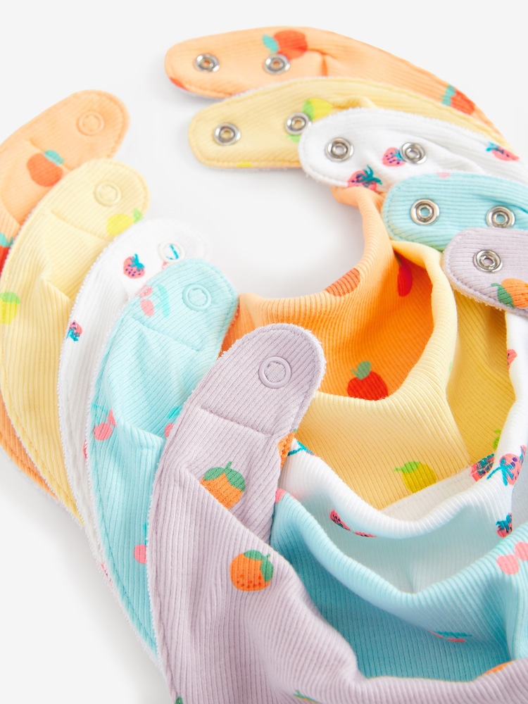 Bright Dribble Bibs 5 Pack - Image 7 of 7