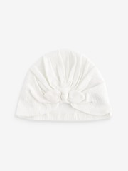 Sage Green Baby Turban Hats 2 Pack (0-18mths) - Image 1 of 1