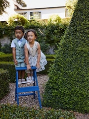 Baker by Ted Baker Shirt Waistcoat and Short Set - Image 8 of 16