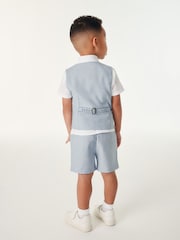 Baker by Ted Baker Shirt Waistcoat and Short Set - Image 3 of 13