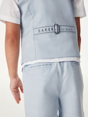 Baker by Ted Baker Shirt Waistcoat and Short Set - Image 6 of 13