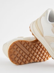 White Elastic Lace Chunky Trainers - Image 4 of 6