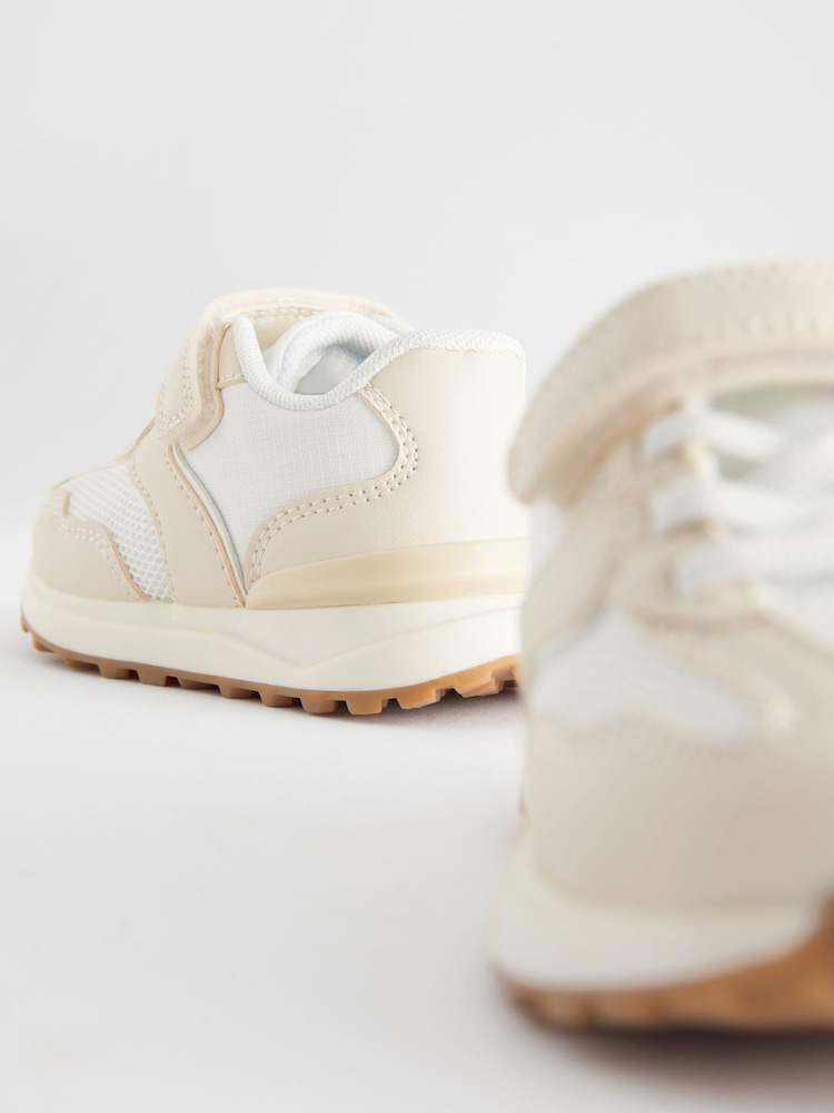 White - Elastic Lace Chunky Trainers - Image 6 of 6 White - Elastic Lace Chunky Trainers - Image 6 of 6