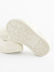 White Standard Fit (F) Machine Washable Mary Jane Shoes - Image 6 of 6