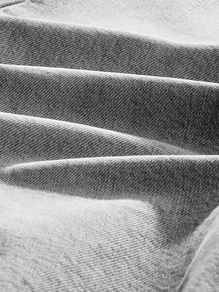 Grey Relaxed Bootcut Jeans - Image 7 of 7