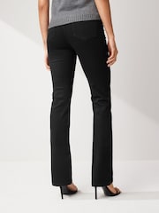 Black Push-Up Bootcut Jeans - Image 2 of 6