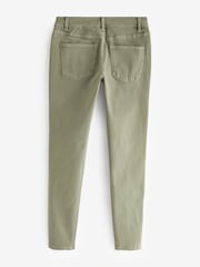 Sage Green Low Rise Skinny Jeans - Image 2 of 3