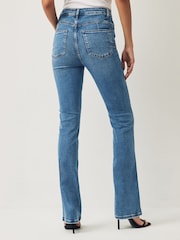 Dark Blue Push-Up Bootcut Jeans - Image 3 of 6
