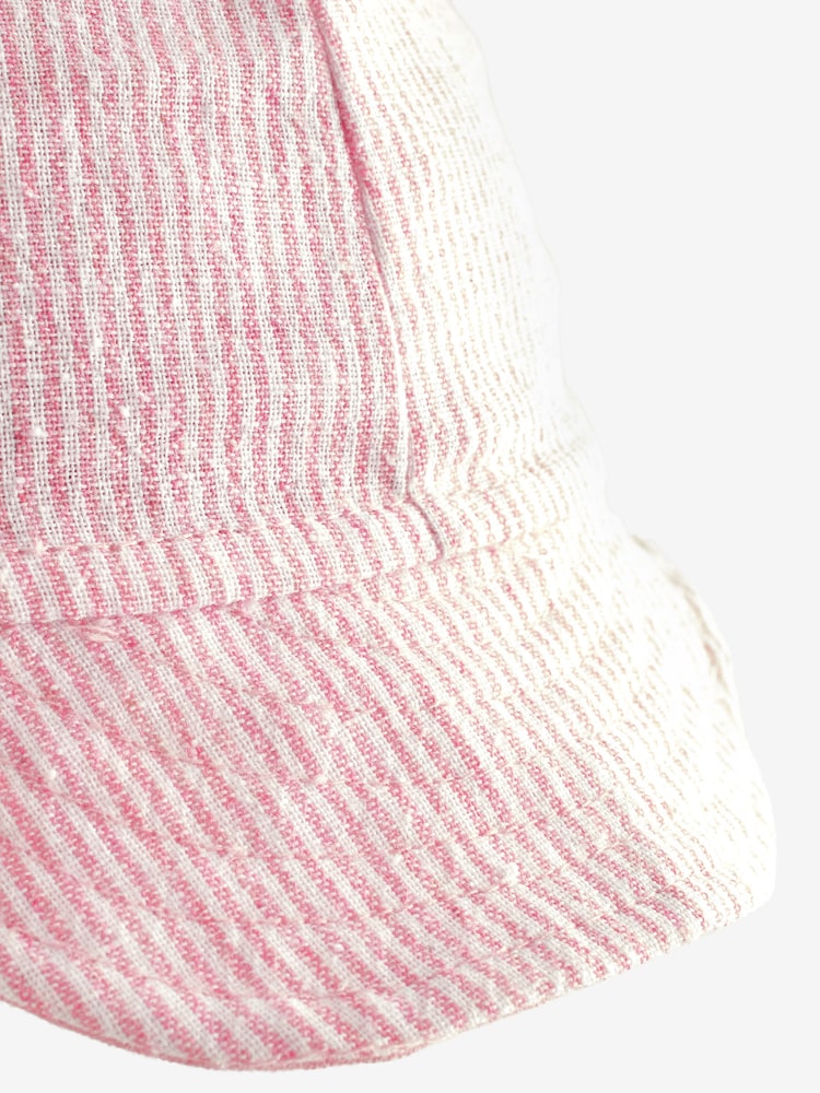 Rosa reversible - Sombrero estilo legionario para bebé (0 meses a 2 años) - Imagen 2 de 2 Rosa reversible - Sombrero estilo legionario para bebé (0 meses a 2 años) - Imagen 2 de 2