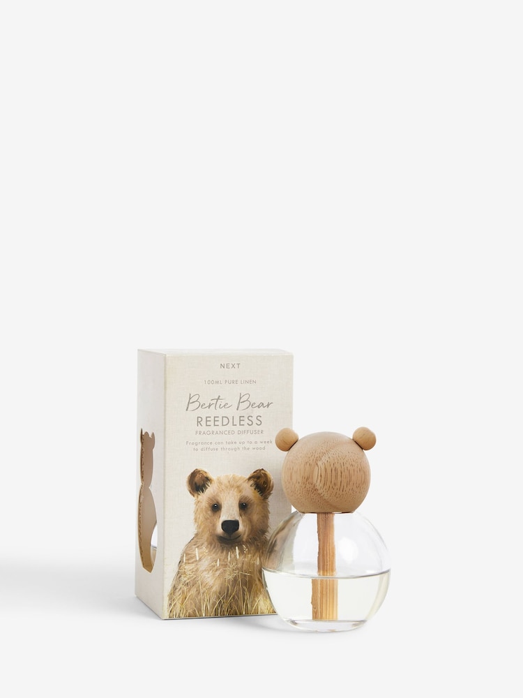 Bertie Bear Pure Linen Fragranced 100ml Reedless Diffuser - Image 3 of 3