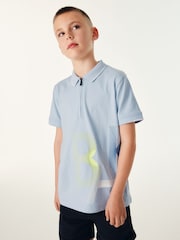 Modra polo majica Baker by Ted Baker - Slika 1 iz 15