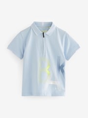 Modra polo majica Baker by Ted Baker - Slika 11 iz 15